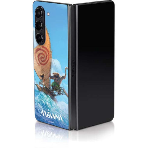 Disney Moana Movie Poster Galaxy Z Fold5 5G Skin